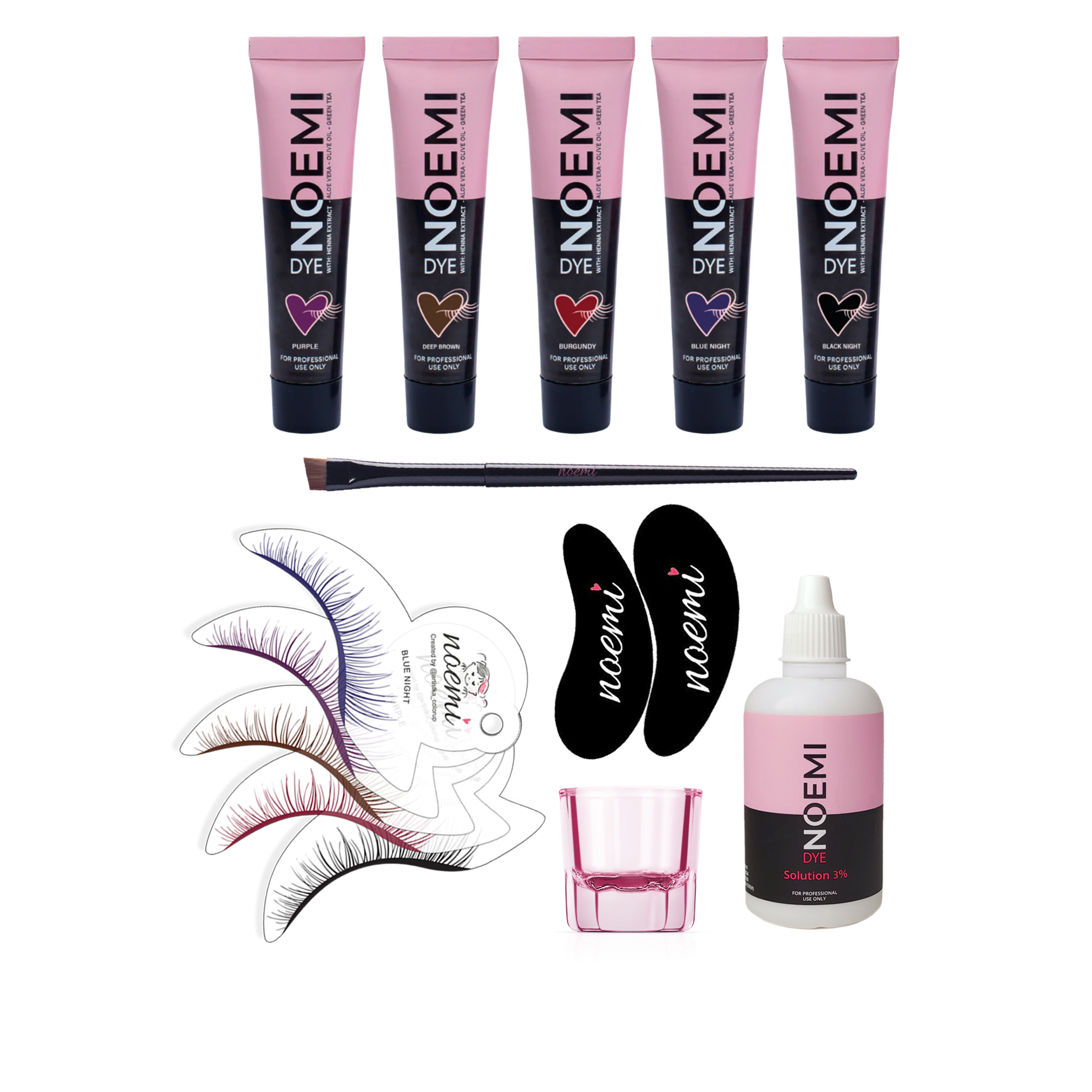 Noemi - Lash Dye - Komplett Set