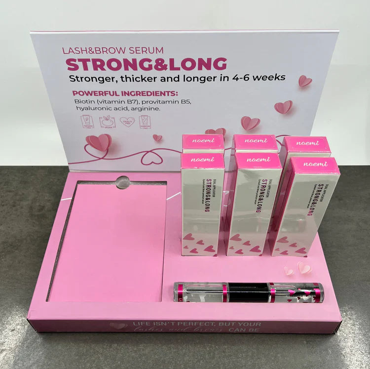 Noemi - Strong & Long Premium Dual Serum - 7x + Display