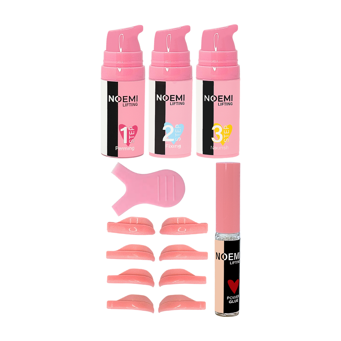 Noemi Lifting - Lash & Brow Lift Set Pump