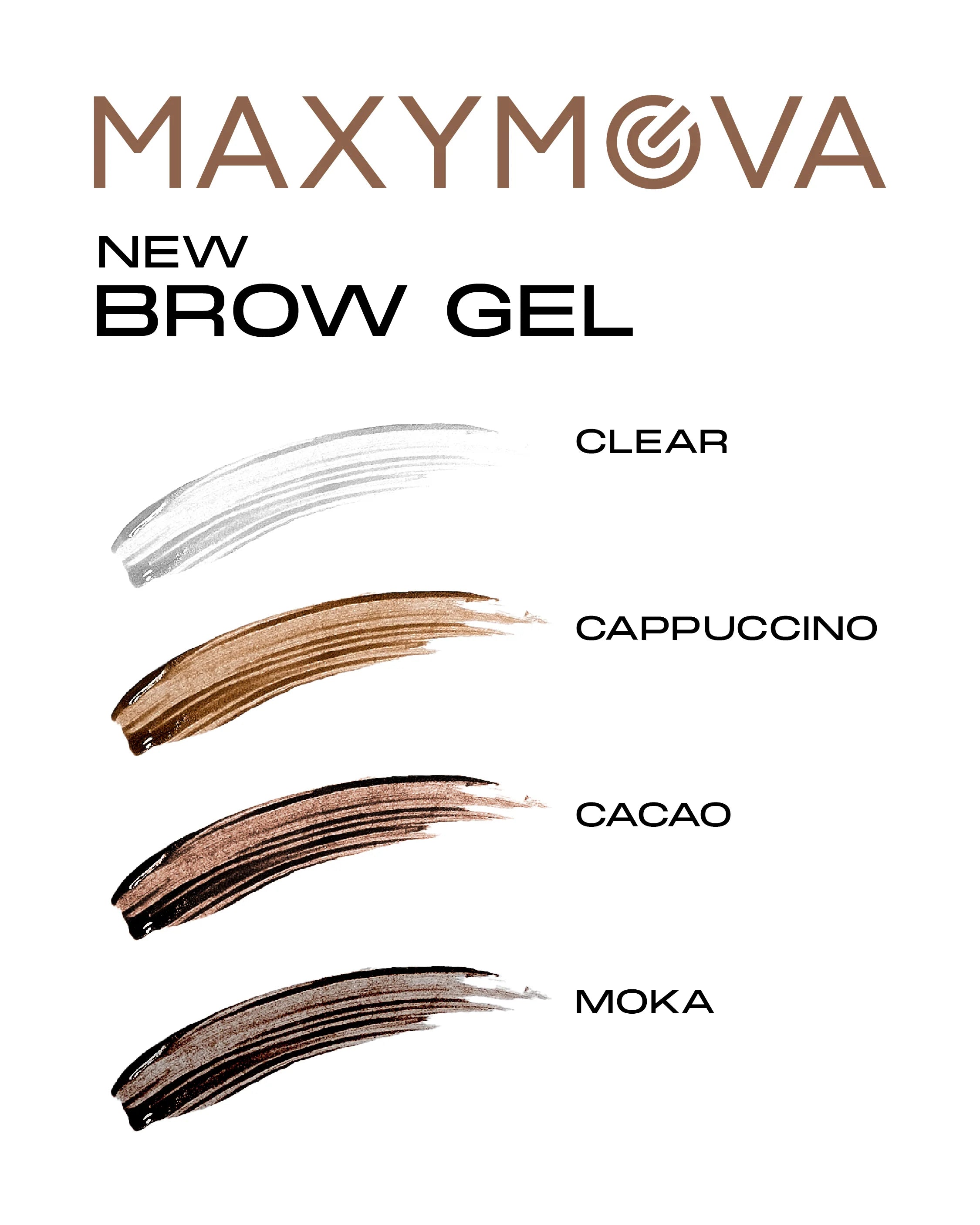 Maxymova Brow Gel mit Farbe