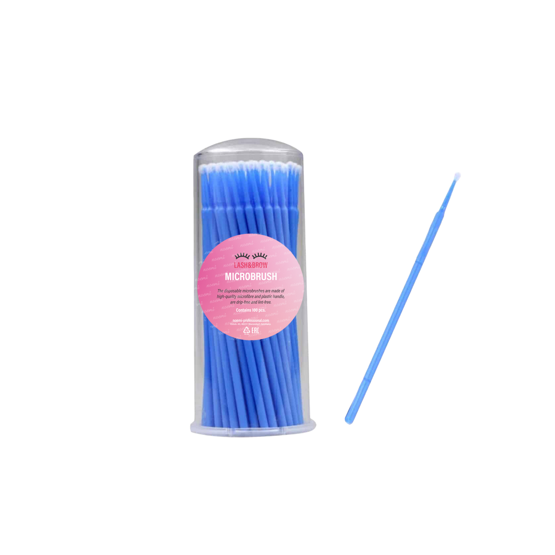 Noemi - Microbrush - Blau in Tube