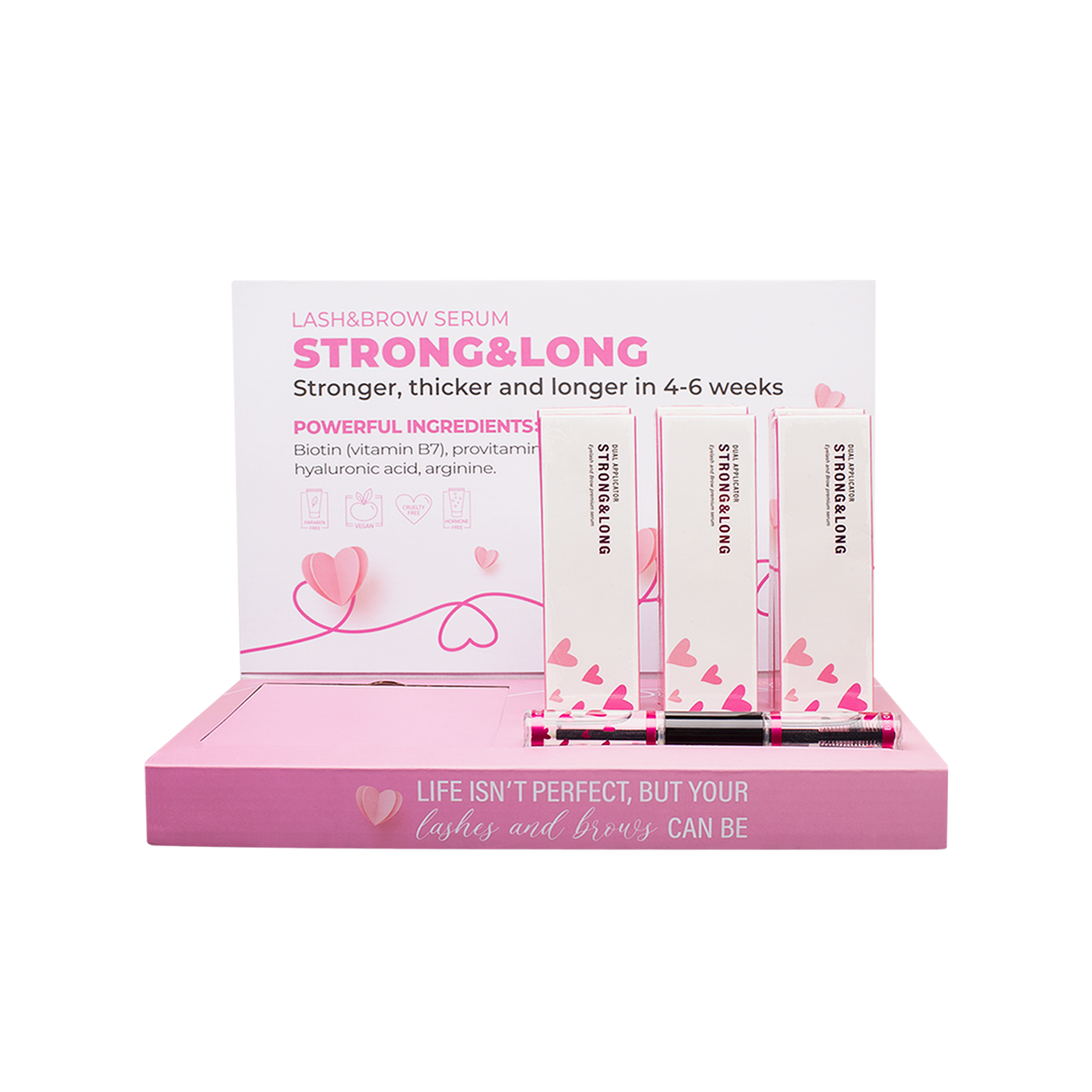 Display +13x Strong &amp; Long Premium Dual Serum