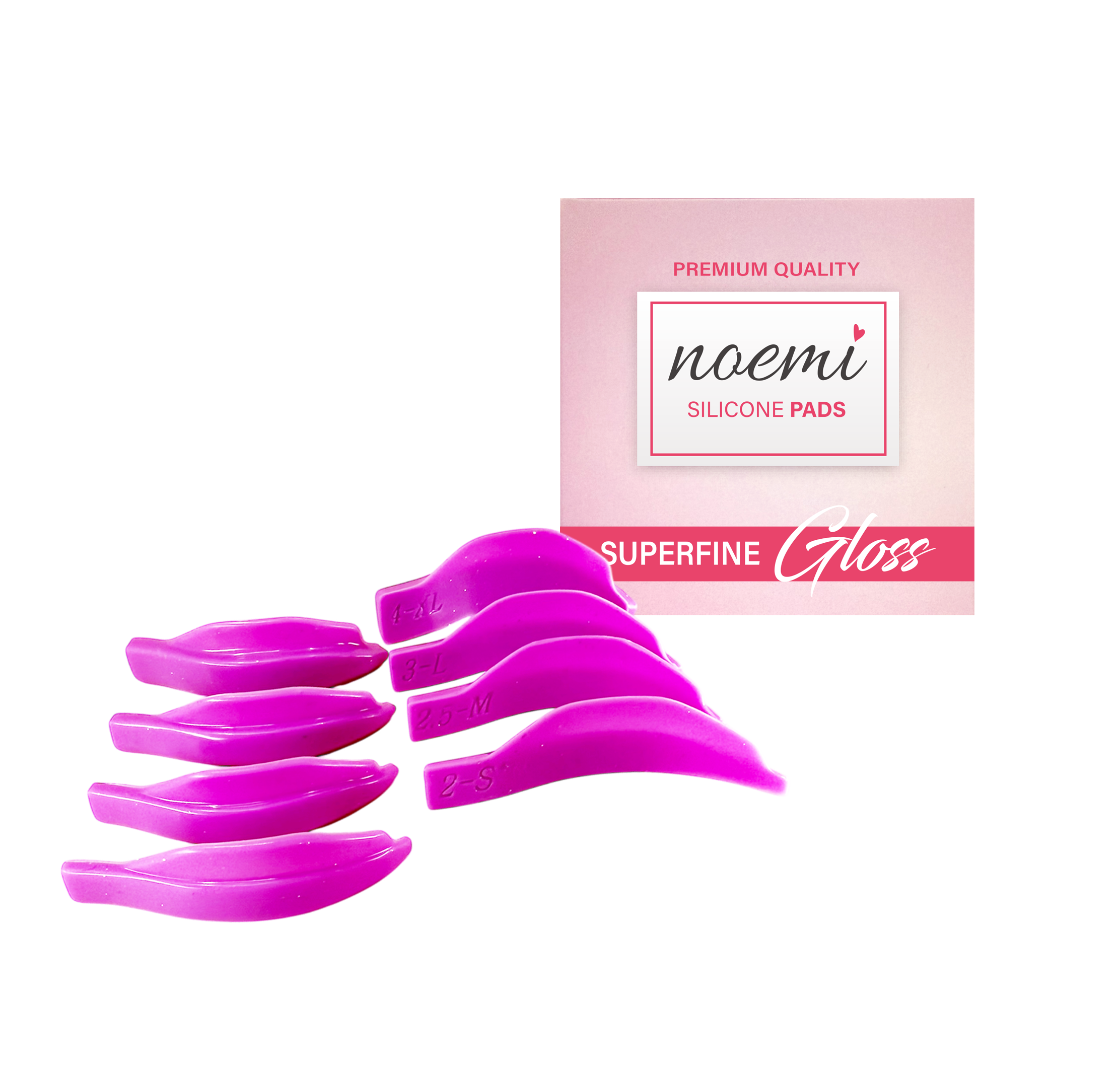 Noemi Superfine Silikonpads Gloss