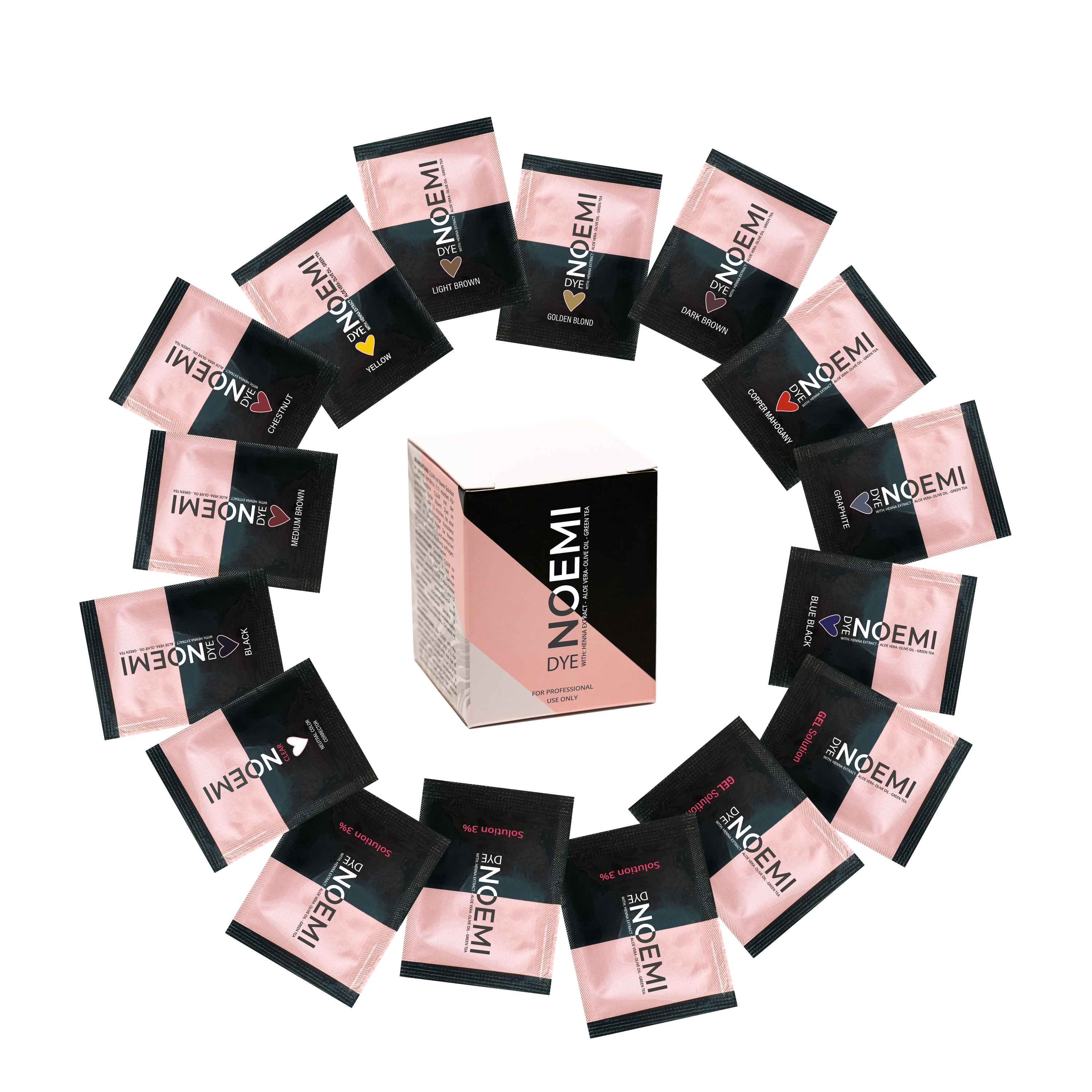 Noemi - Hybrid Dye - Sachets Set