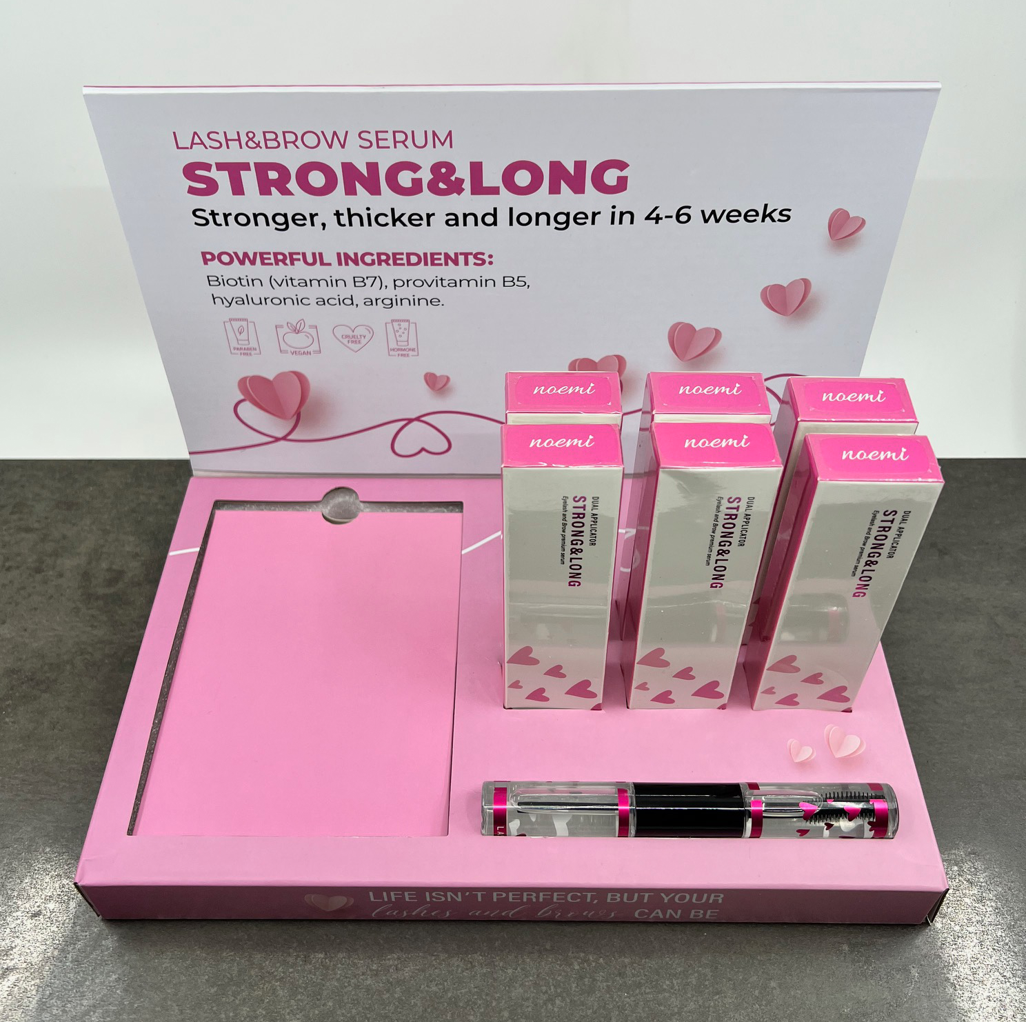 Display +7x Strong & Long Premium Dual Serum