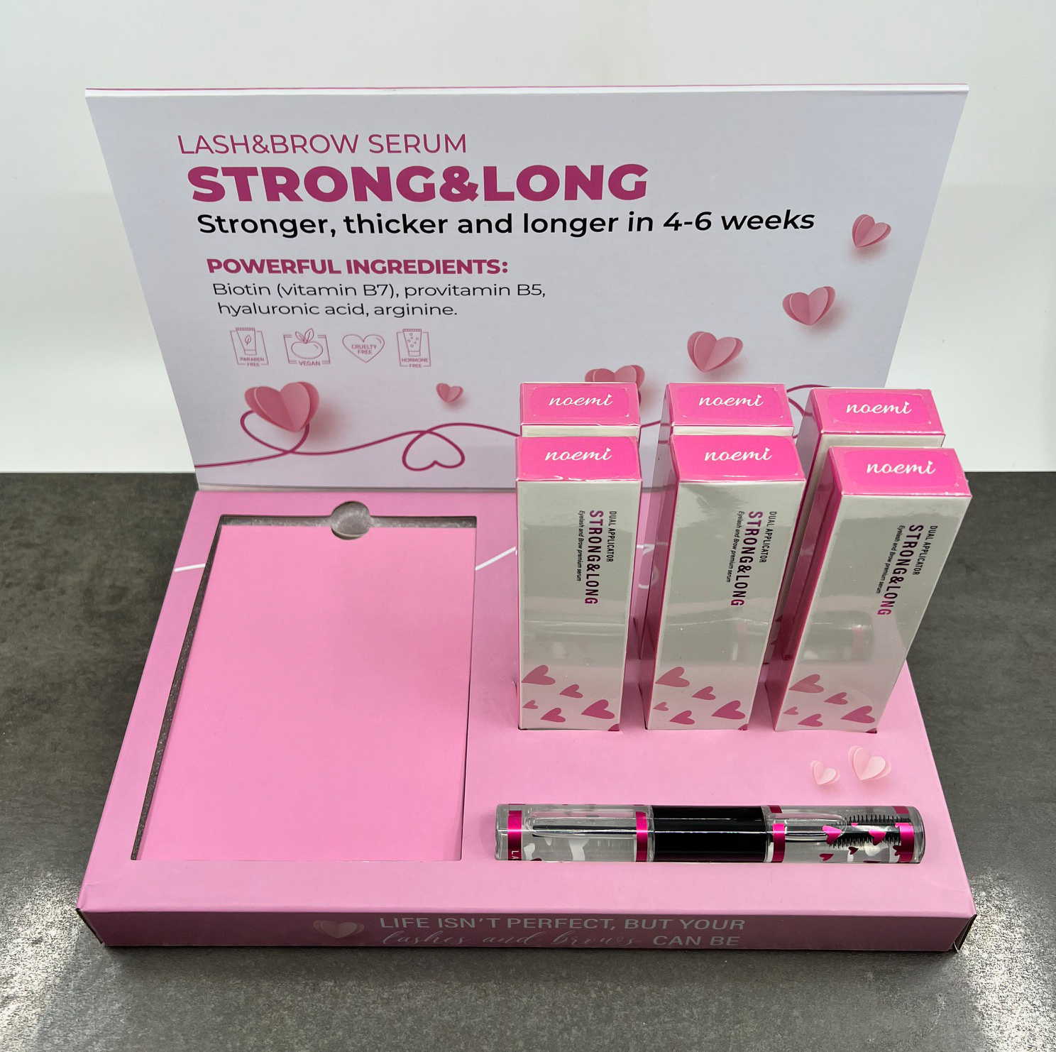 Display +13x Strong &amp; Long Premium Dual Serum