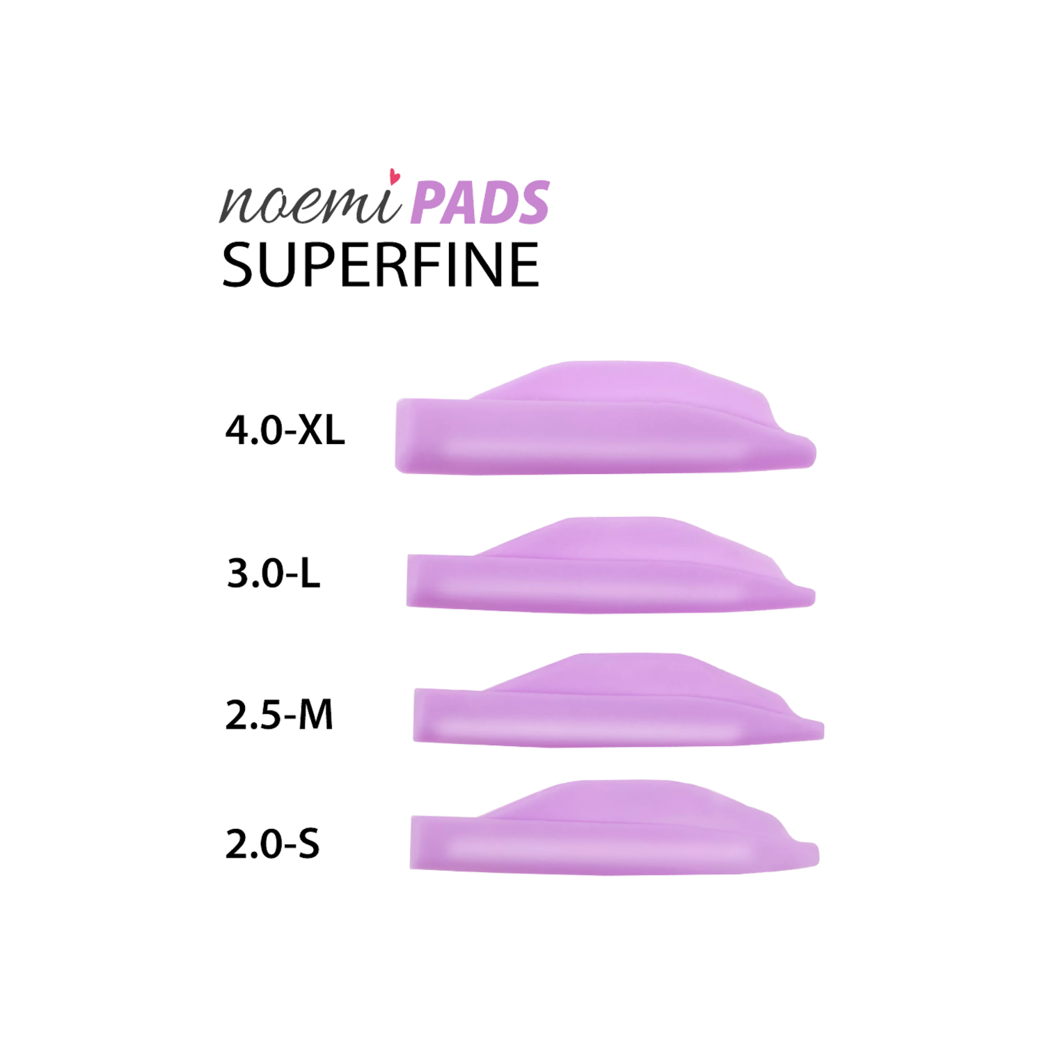 Noemi - Superfine Silikonpads - 3 Paar zum Sparpreis