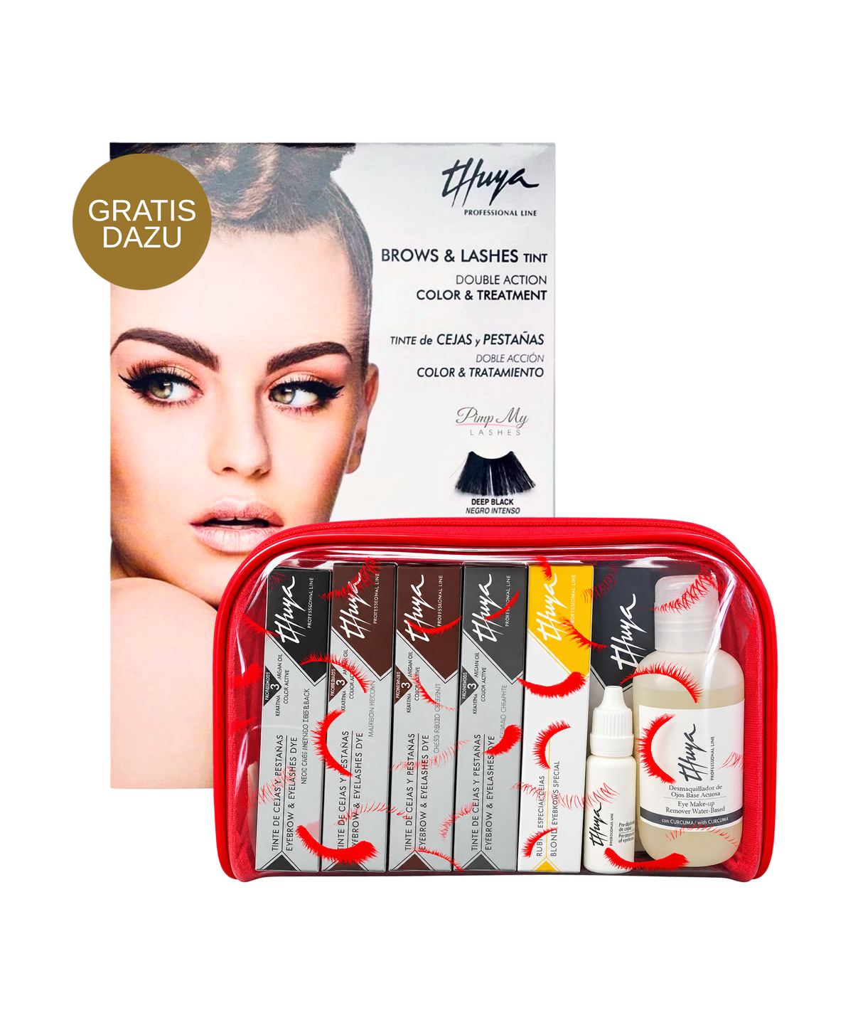 Thuya - XXL Färbeset Komplett + Beauty Case