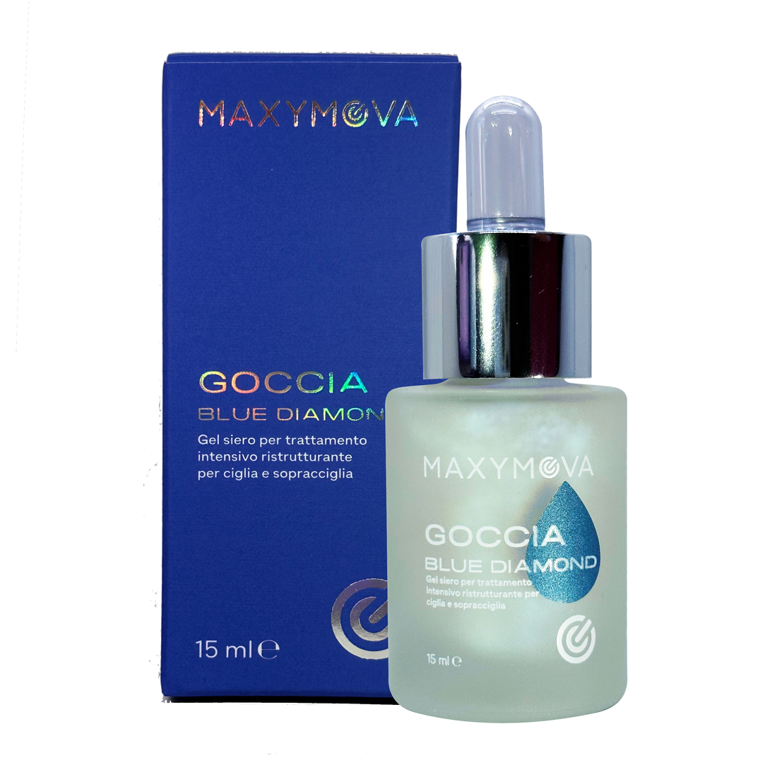 Maxymova Goccia Blue Diamond Lash&Brow Restructuring Serum