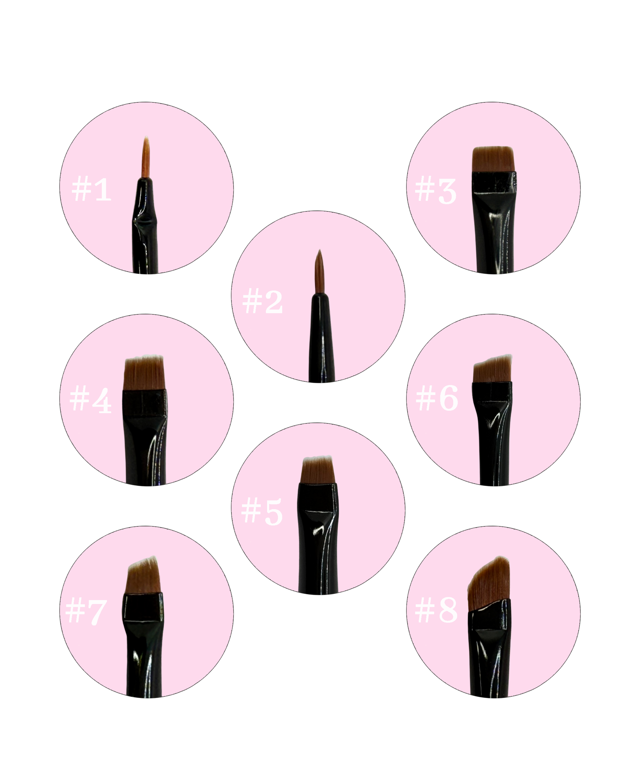 Noemi - Brush Set - 8 Pinsel