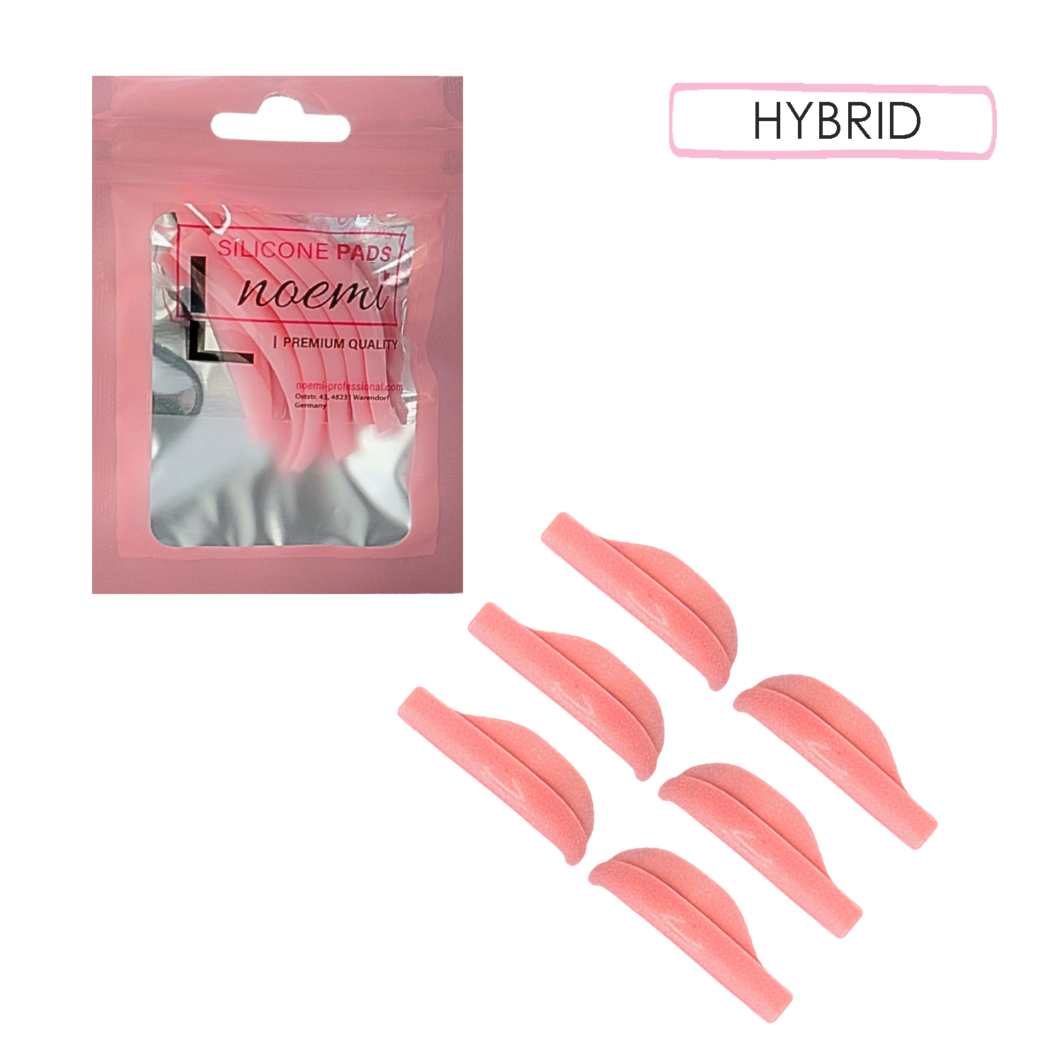 Noemi - Premium Silikonpads - 3 Paar zum Sparpreis