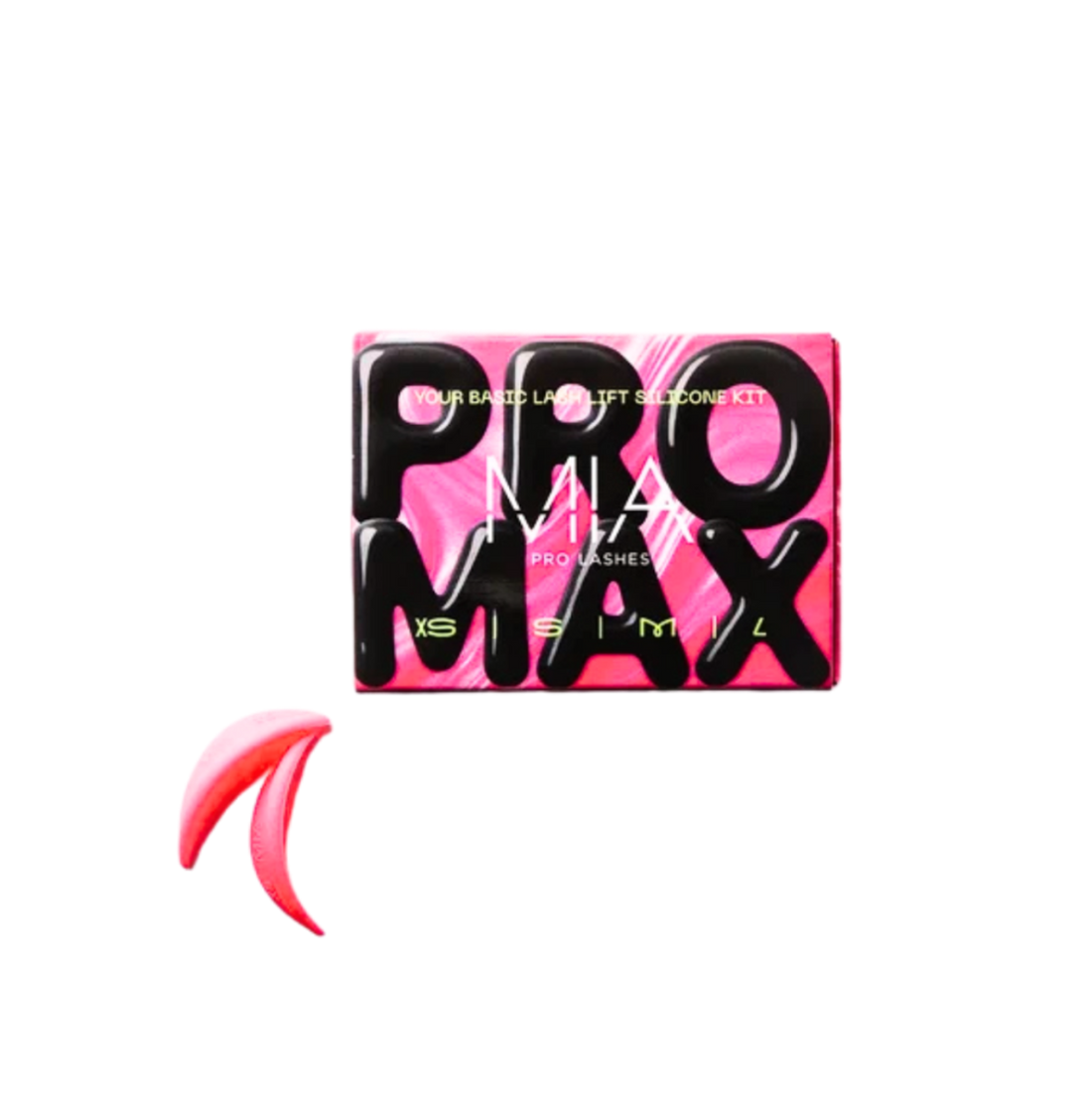 MIA - PRO MAX Silikon Pads Round Shields - Pink 1 Paar
