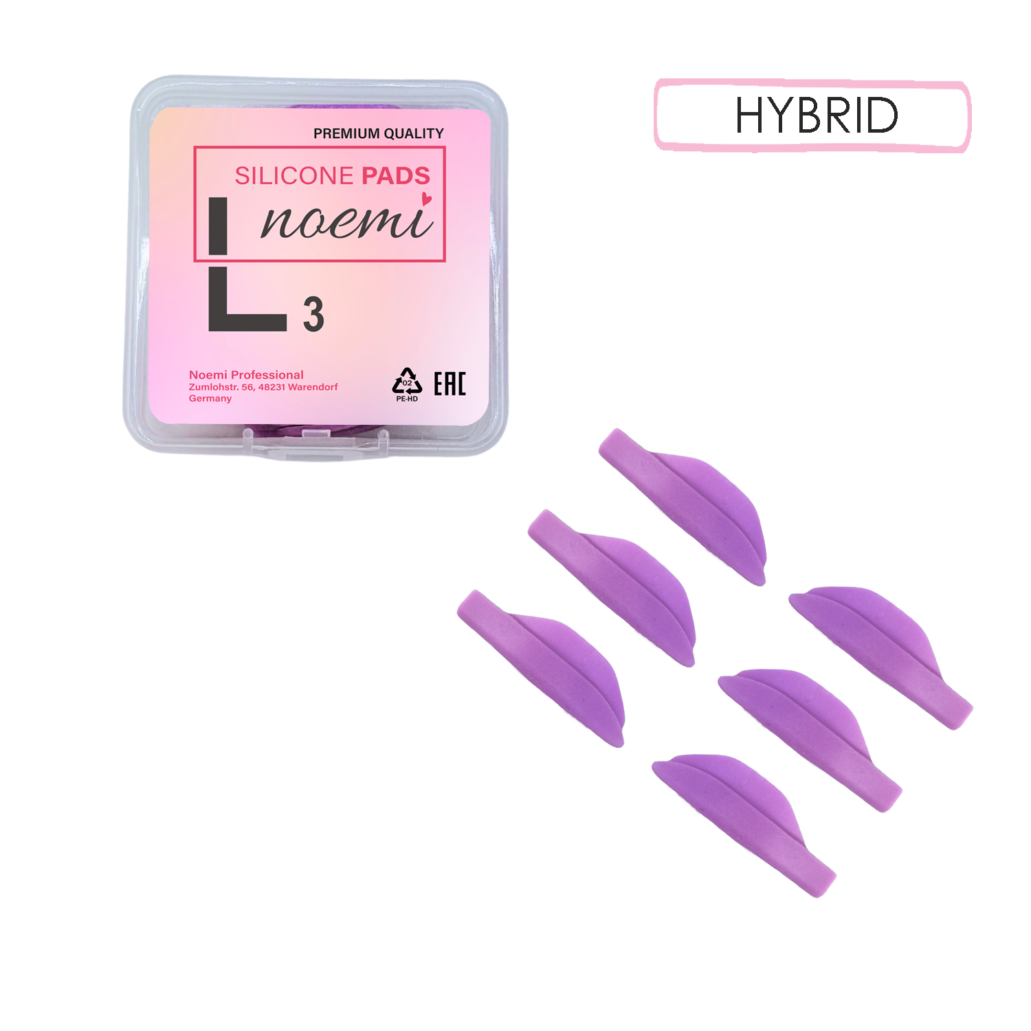 Noemi - Superfine Silikonpads - 3 Paar zum Sparpreis