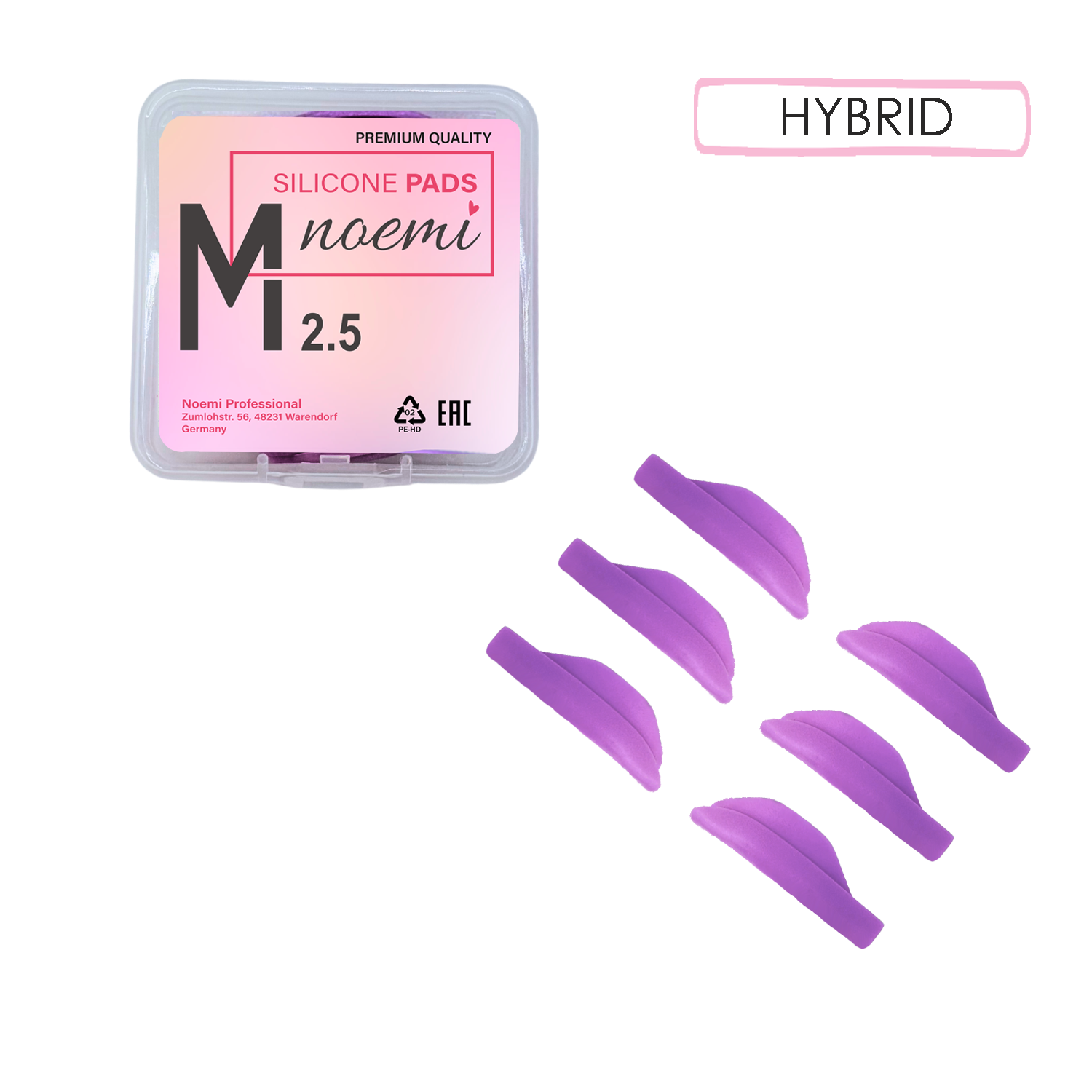 Noemi - Superfine Silikonpads - 3 Paar zum Sparpreis