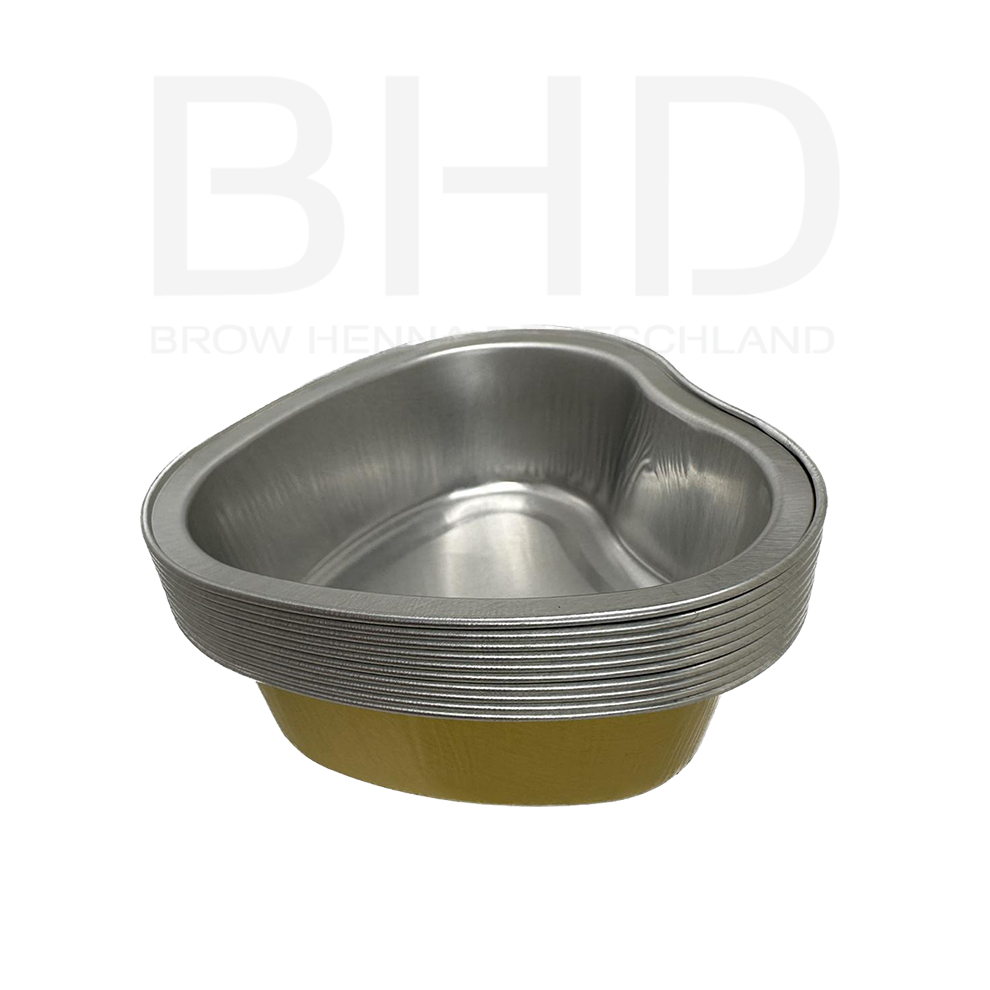 Alu-Schalen in Herzform (10 Stück)