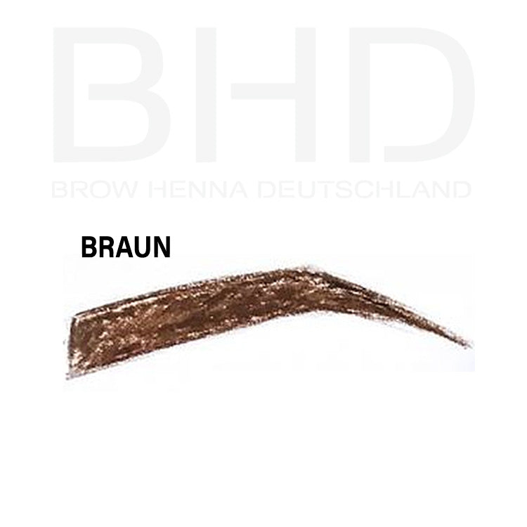 Augenbrauenstift zum Vorzeichnen - braun/schwarz, wasserfest