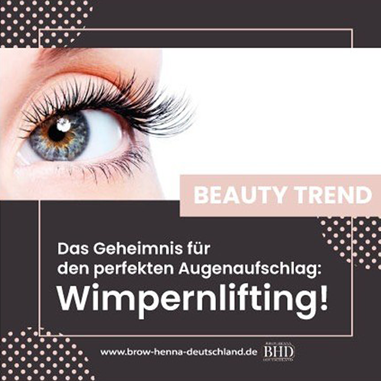 Flyer für Lashlifting - 100 st.