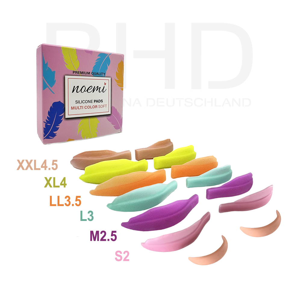 Noemi - Multi Color Soft Silikonpads
