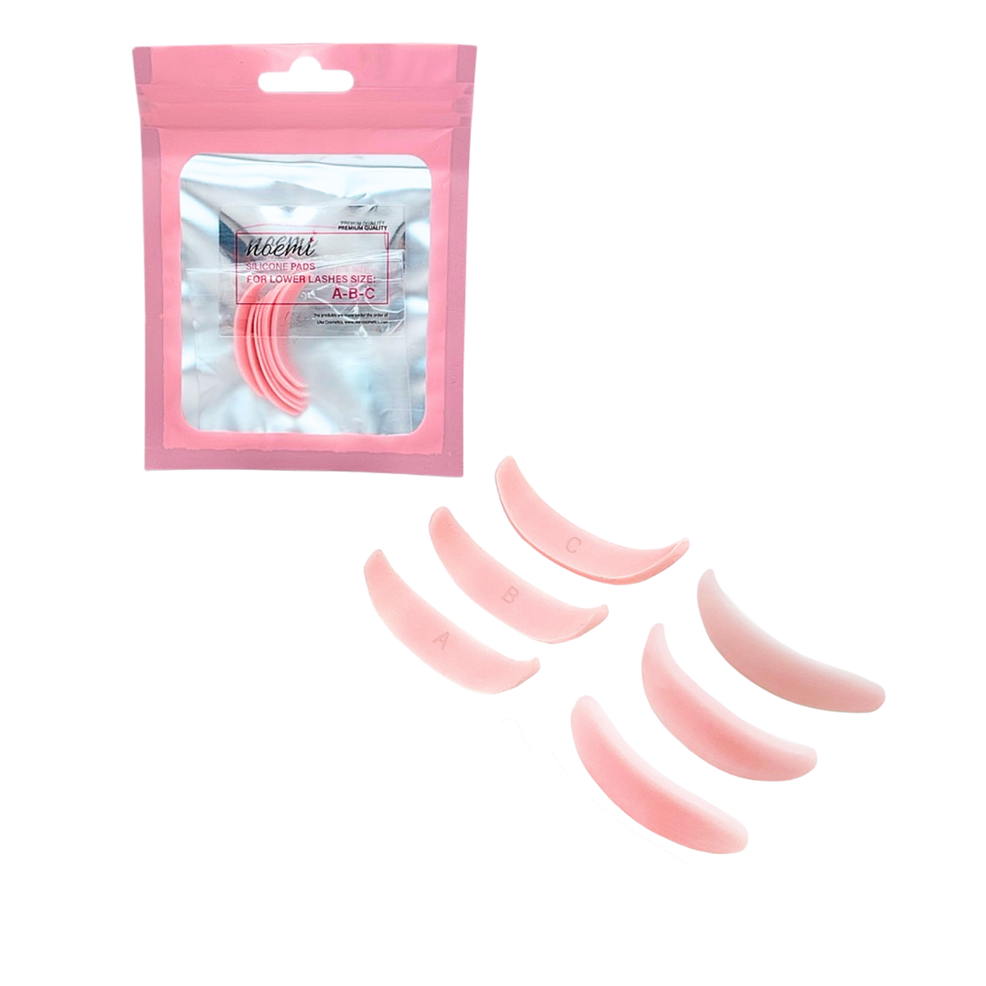 Noemi - Bottom Lash Lifting Pads - 3 Paar