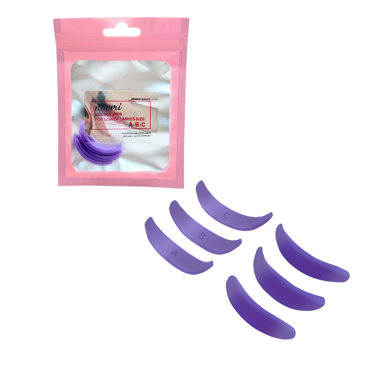 Noemi - Bottom Lash Lifting Pads - 3 Paar