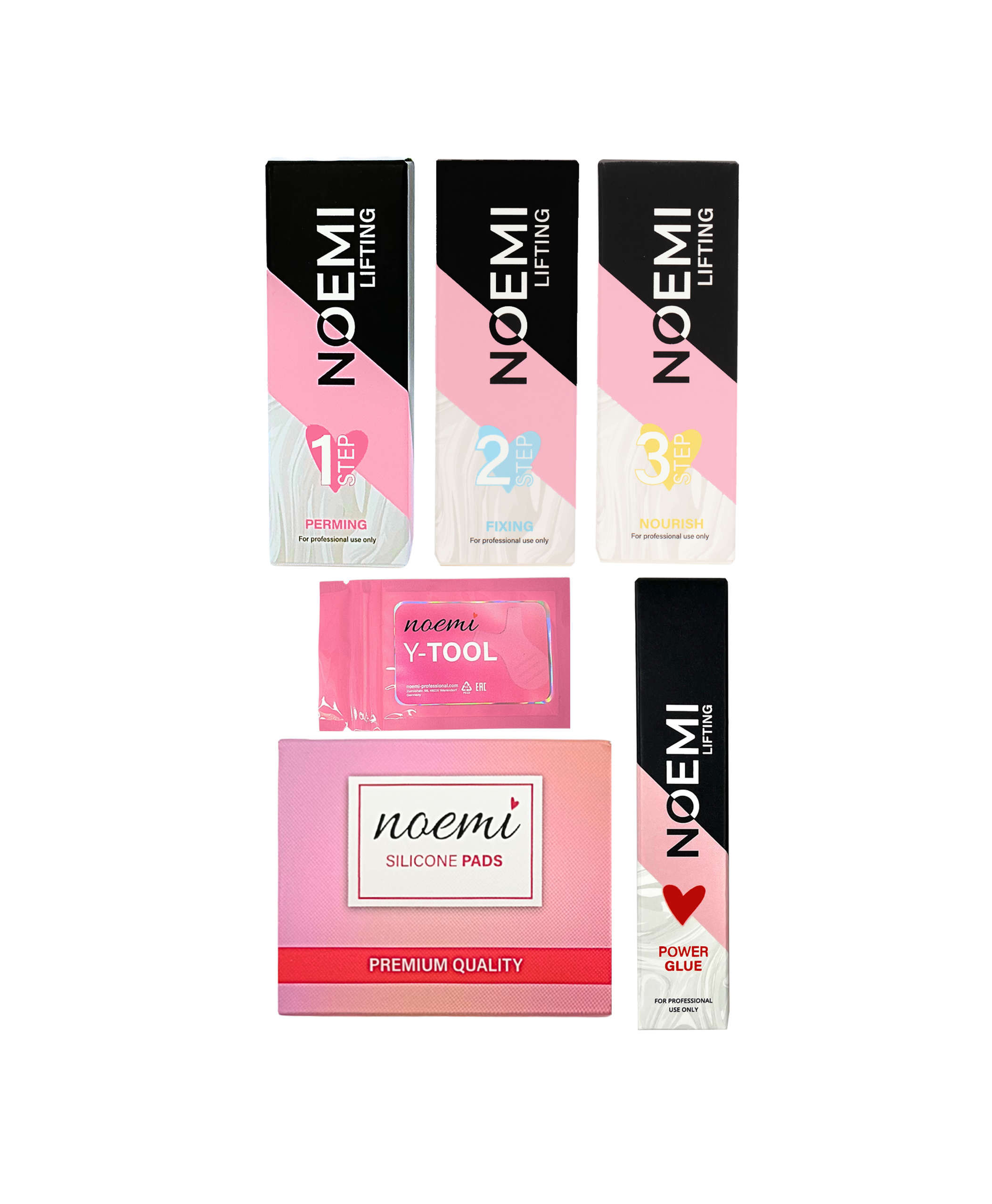 Noemi Lifting - Set de lifting de pestañas y cejas con bomba