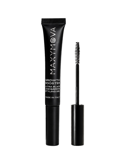 Maxymova GROWTH BOOSTER Ultra Black – Getöntes Wimpern- &amp; Augenbrauenserum