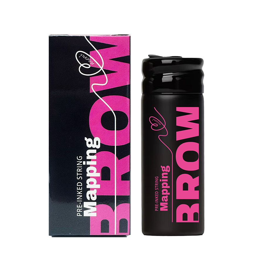 Noemi - Vorgefärbter Faden - weiß/ braun/ schwarz