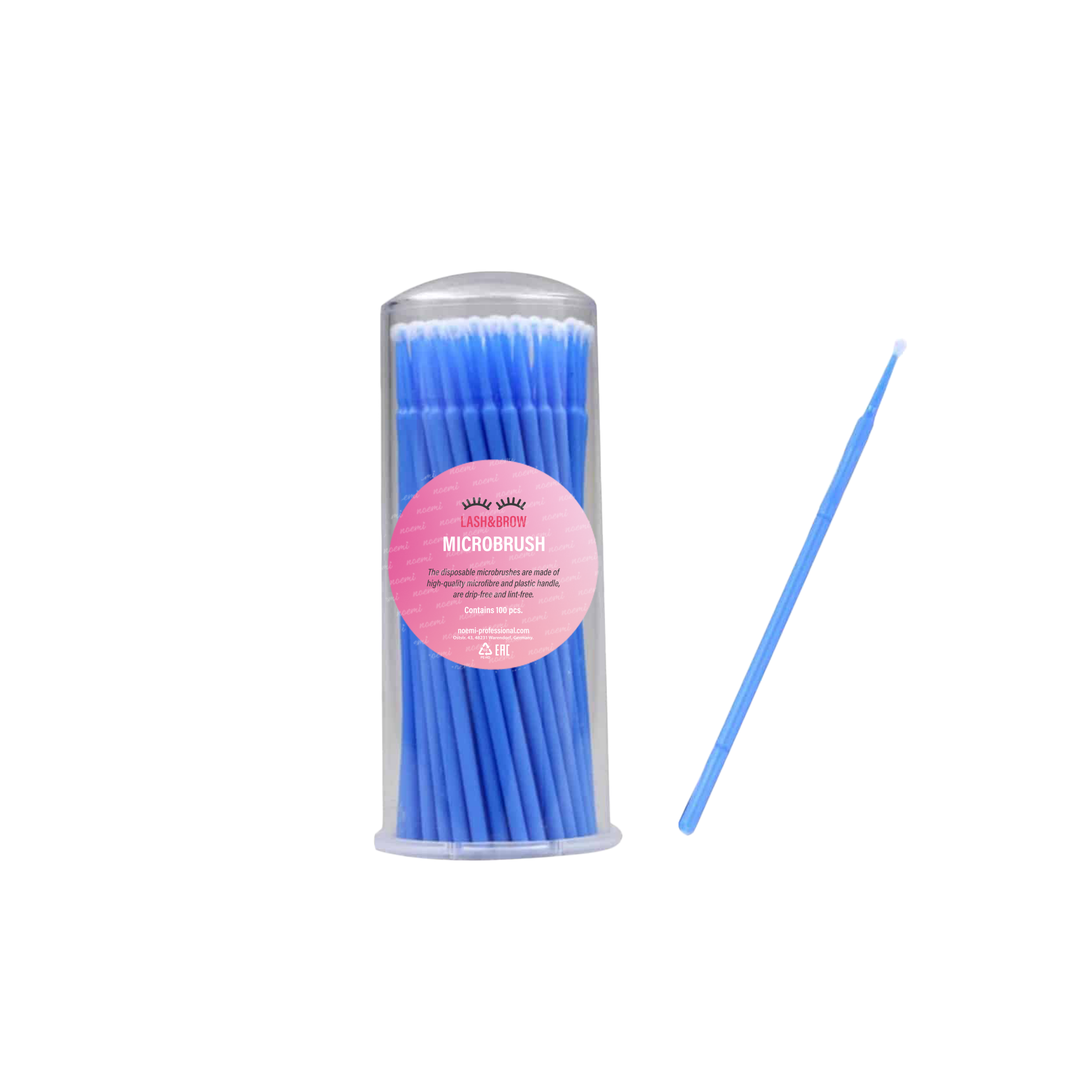 Noemi -  Microbrush - Blau in Tube