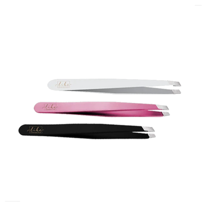 Like - Professional Pinzette - Weiß/ Pink/ Schwarz