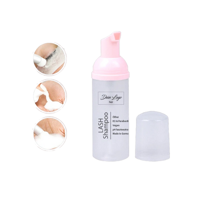 Wimpernshampoo mit deinem Logo - 20 Stück, 50ml