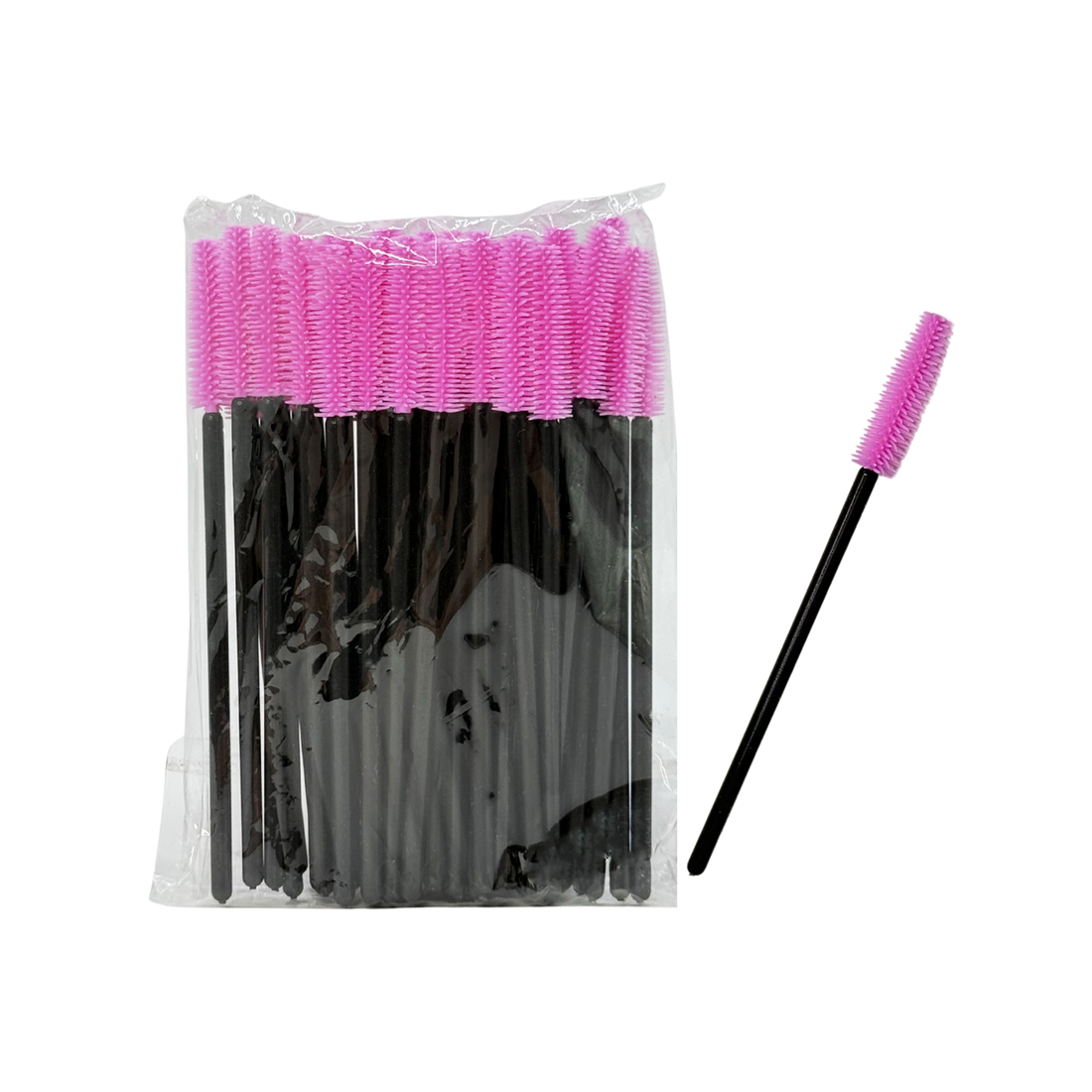 Noemi - Wimpernbürsten - aus Silikon - 50 Stück