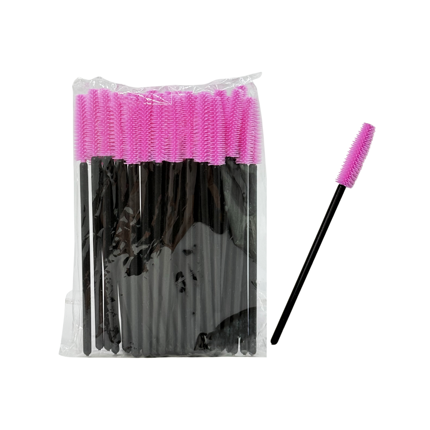 Noemi - Wimpernbürsten - aus Silikon - 50 Stück