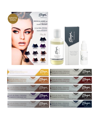 Thuya - XXL Färbeset Komplett + Beauty Case
