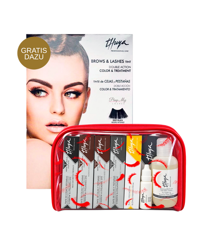 Thuya - XXL Färbeset Komplett + Beauty Case