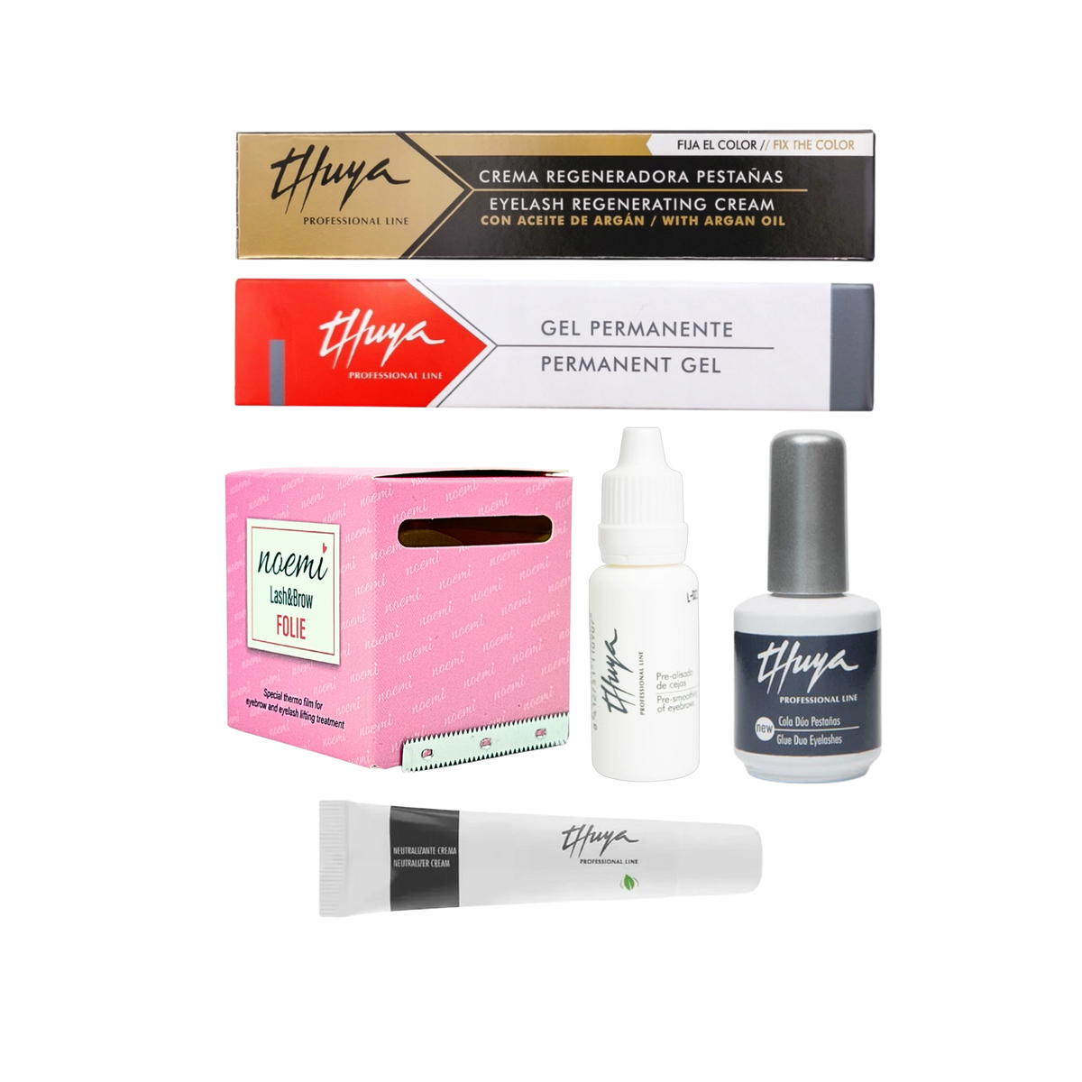Thuya - Lash &amp; Brow Set with Adhesive
