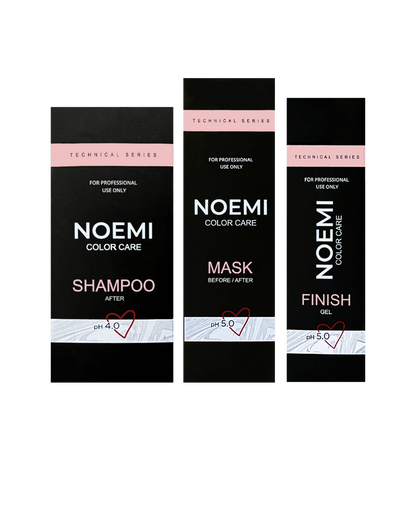 Noemi - Color Care Set- Shampoo, Mask, Finish Gel
