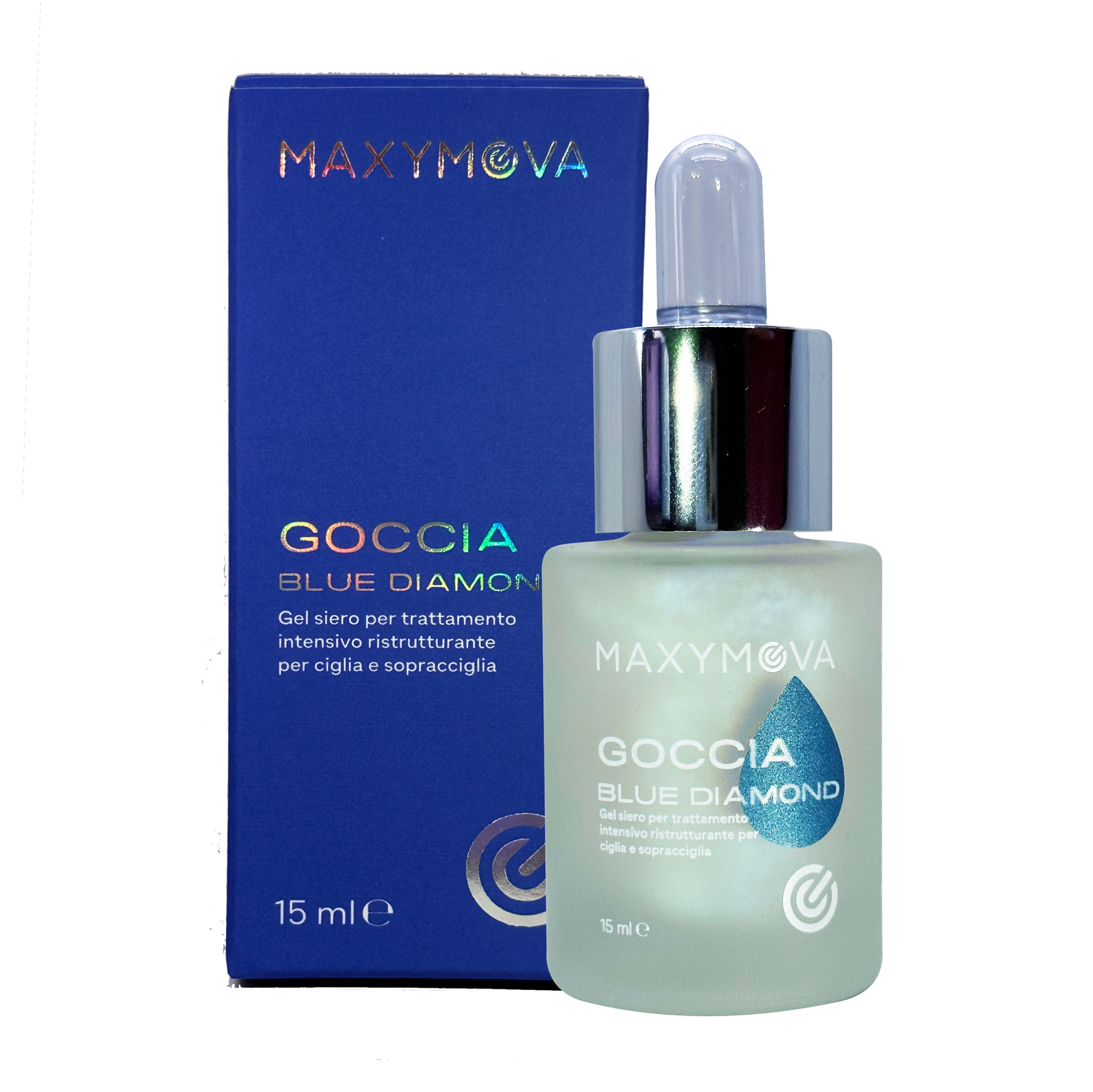 Maxymova Goccia Blue Diamond Lash&amp;Brow Restructuring Serum