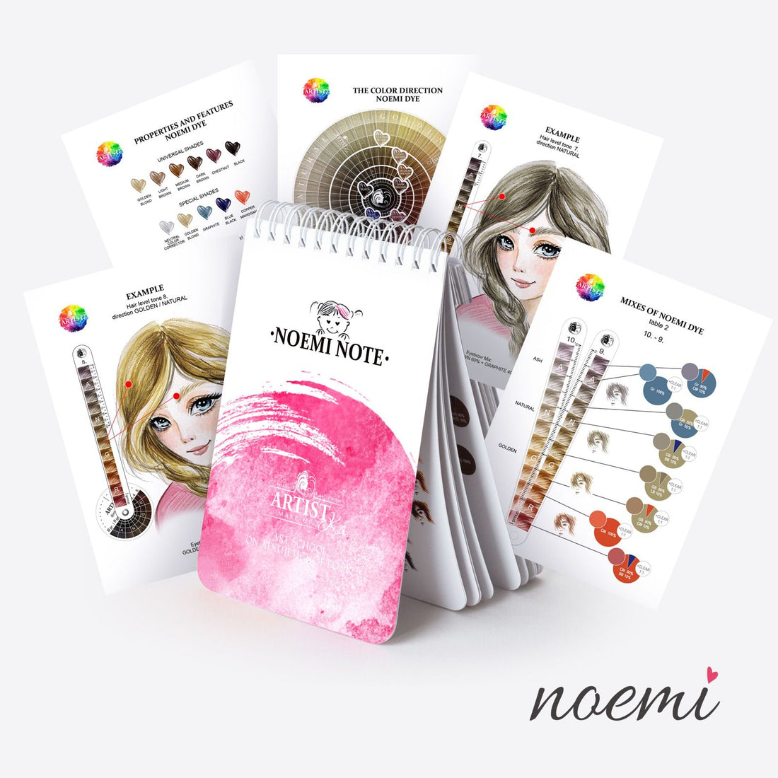 Noemi Dye Note (NOEMI EDUCATIONAL COLOUR MANUAL)