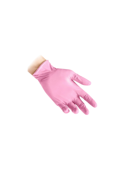 Nitrilhandschuhe, Rosa, Latexfrei, Puderfreie - Reflexx N82