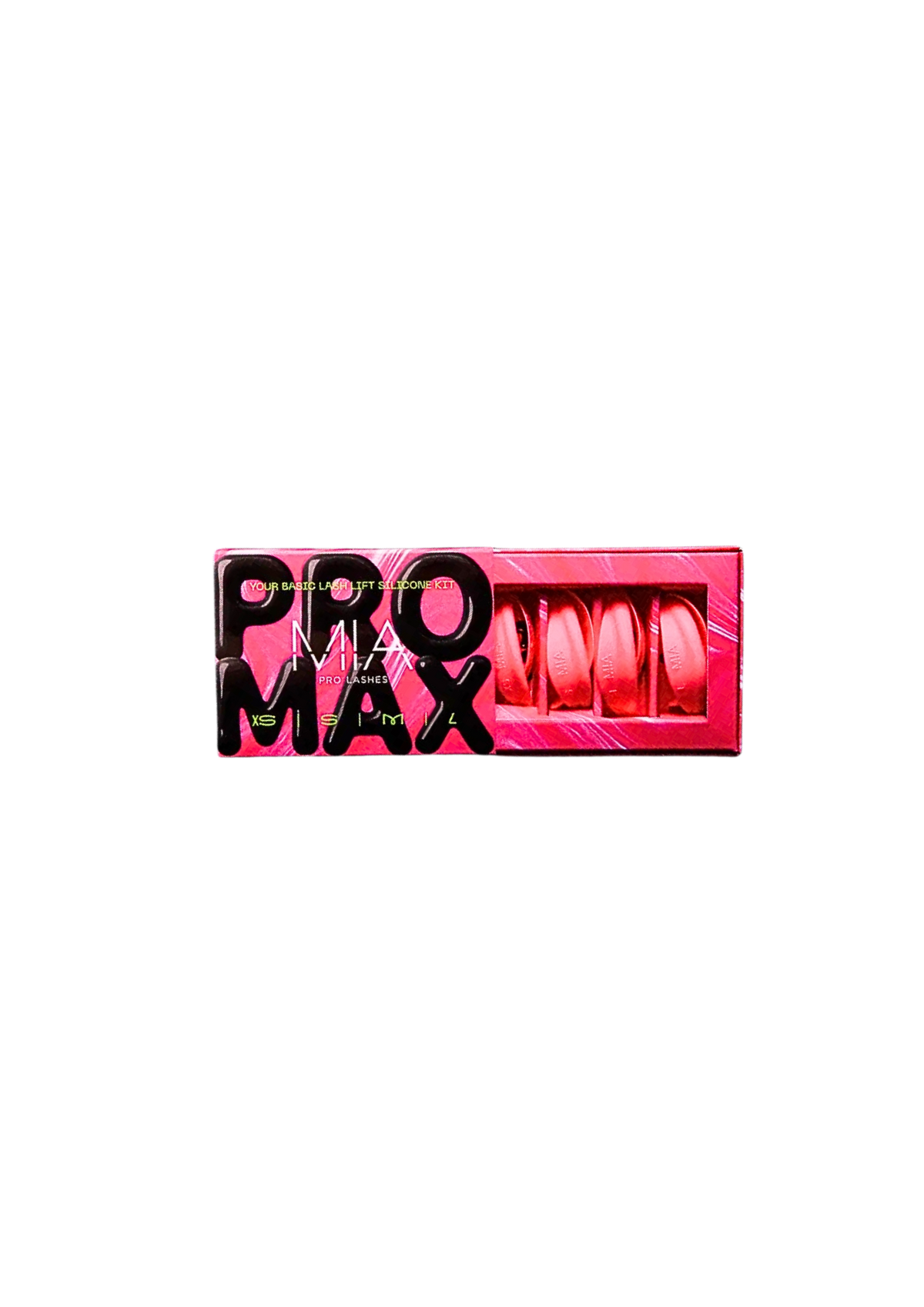 MIA - PRO MAX Silikon Pads Round Shields - Pink 4 Paar Set