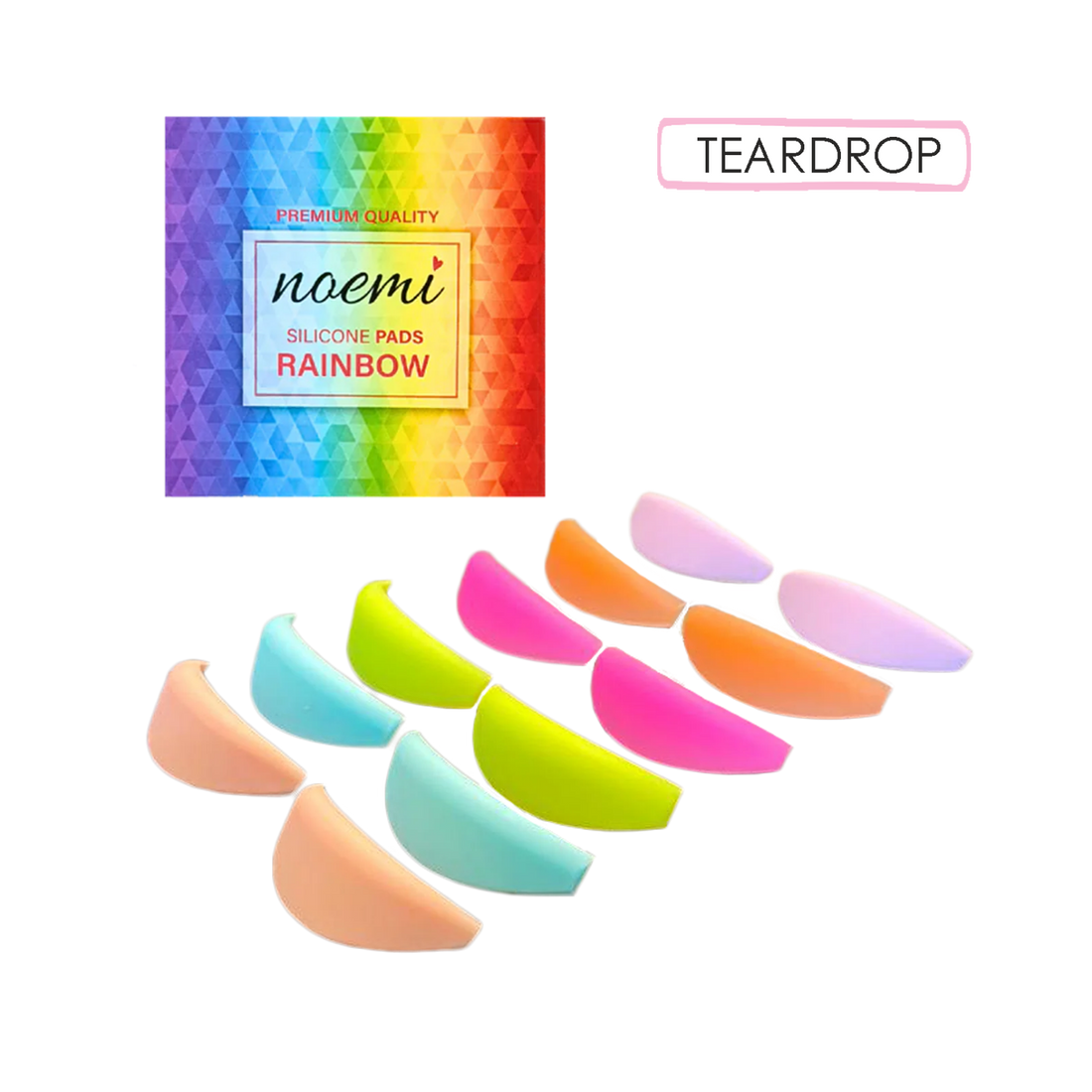 Noemi - Rainbow Silikonpads - B-Ware
