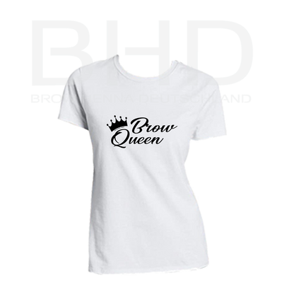 BHD -  T-Shirt mit &quot;Brow Queen&quot; Logo 70% Rabatt