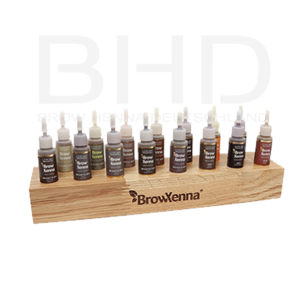 BrowXenna Stand-Display für Farben