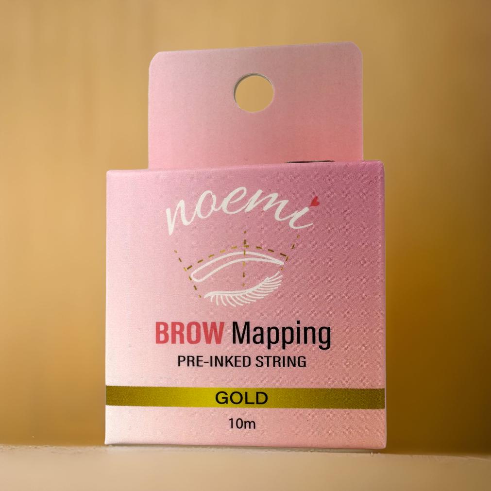 Noemi - Vorgefärbter Faden (Gold oder Pink)