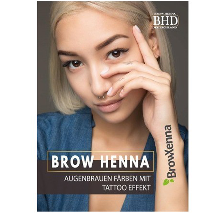 Brow Henna - Flyer (100 Stk.)